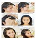 Double Bangs Hairstyle Hairpin Headband for Women